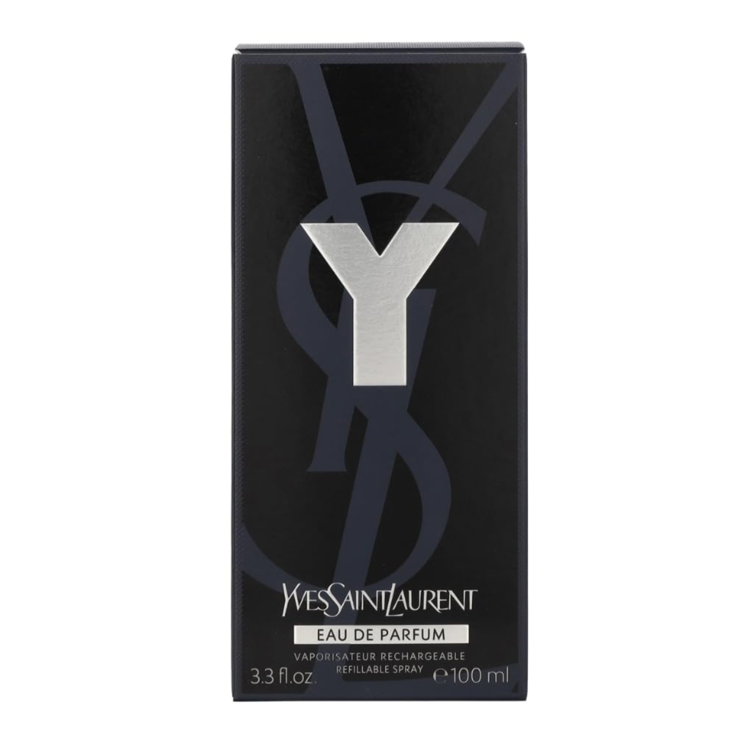 Yves Saint Laurent Eau de Parfum packaging on a white background